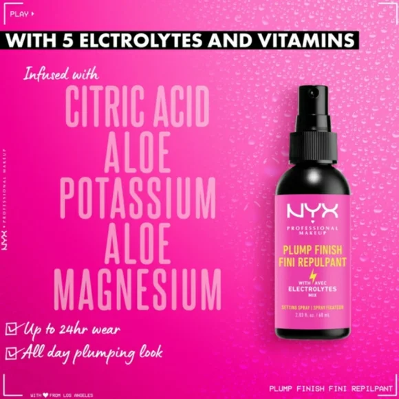 NYX PLUMP FINISH PLUMPING SETTING SPRAY. - Picture 3 of 8